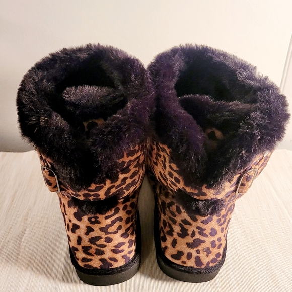 Torrid ankle booties cheetah print size 11ww - Picture 10 of 12